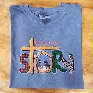 Adult Long Sleeve Christmas Tee